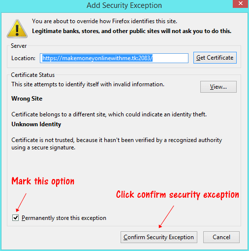 How to Fix This Connection is Untrusted Error (Solved)3