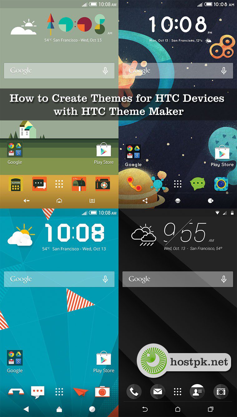 themes created with htc theme maker