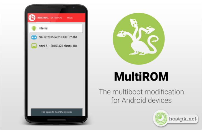 MultiROM for Nexus 6 with TWRP Recovery